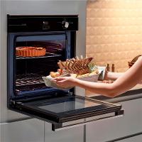 Forno de Embutir a Gás Brastemp 78 Litros BOA84AE com Grill e Timer Touch Preto - 220V - 7