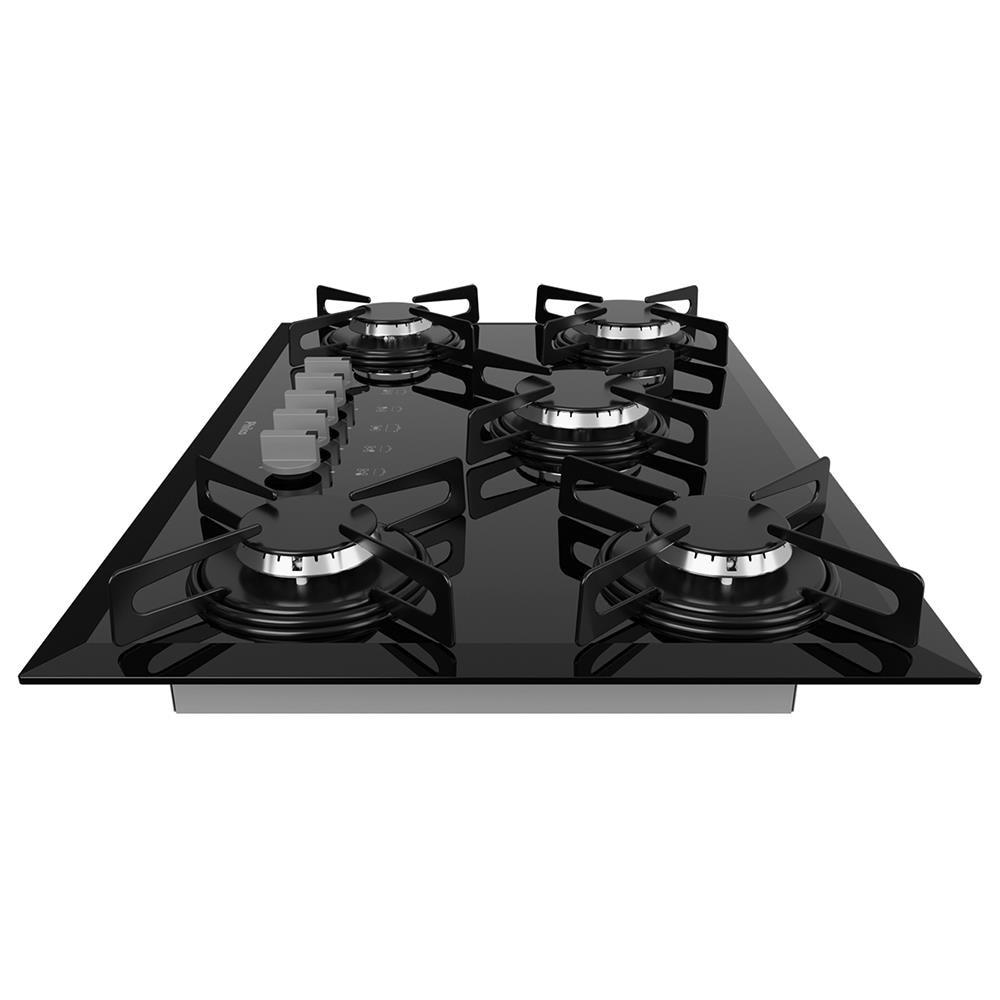 Cooktop a Gás Philco 5 Bocas Chef 5 Bisote Bivolt – Preto - 4