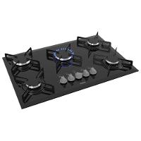 Cooktop a Gás Philco 5 Bocas Chef 5 Bisote Bivolt – Preto - 1