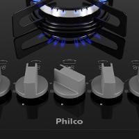 Cooktop a Gás Philco 5 Bocas Chef 5 Bisote Bivolt – Preto - 7