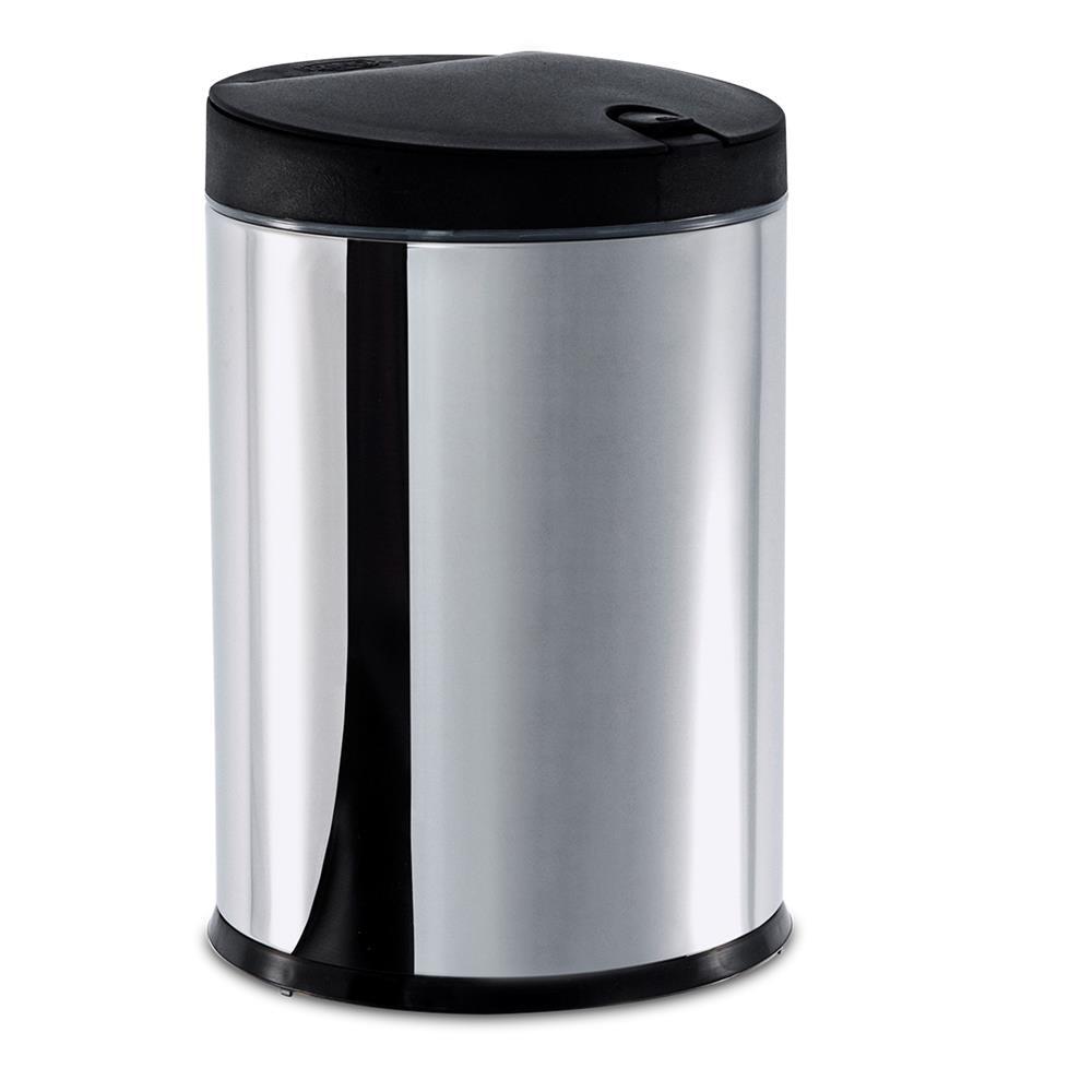 Lixeira Brinox Decorline Press em Inox com Tampa – 4 L - 1