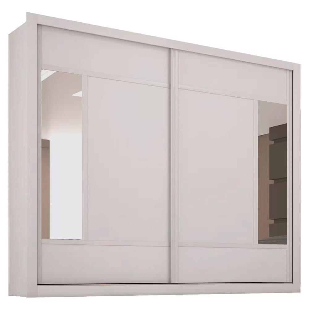 Guarda-Roupa Casal Europa Triunfo Flex com Espelho, 2 Portas de Correr e 6 Gavetas - 226cm de Largura - 5