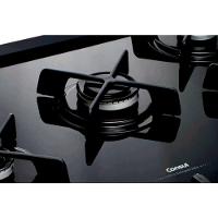 Fogão Consul 5 Bocas CFS5VAR com Mesa de Vidro, Trempes de Ferro Fundido e Acendimento Automático Bivolt - Inox - 5