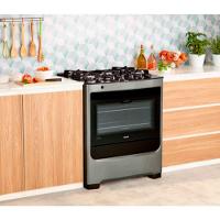 Fogão Consul 5 Bocas CFS5VAR com Mesa de Vidro, Trempes de Ferro Fundido e Acendimento Automático Bivolt - Inox - 7