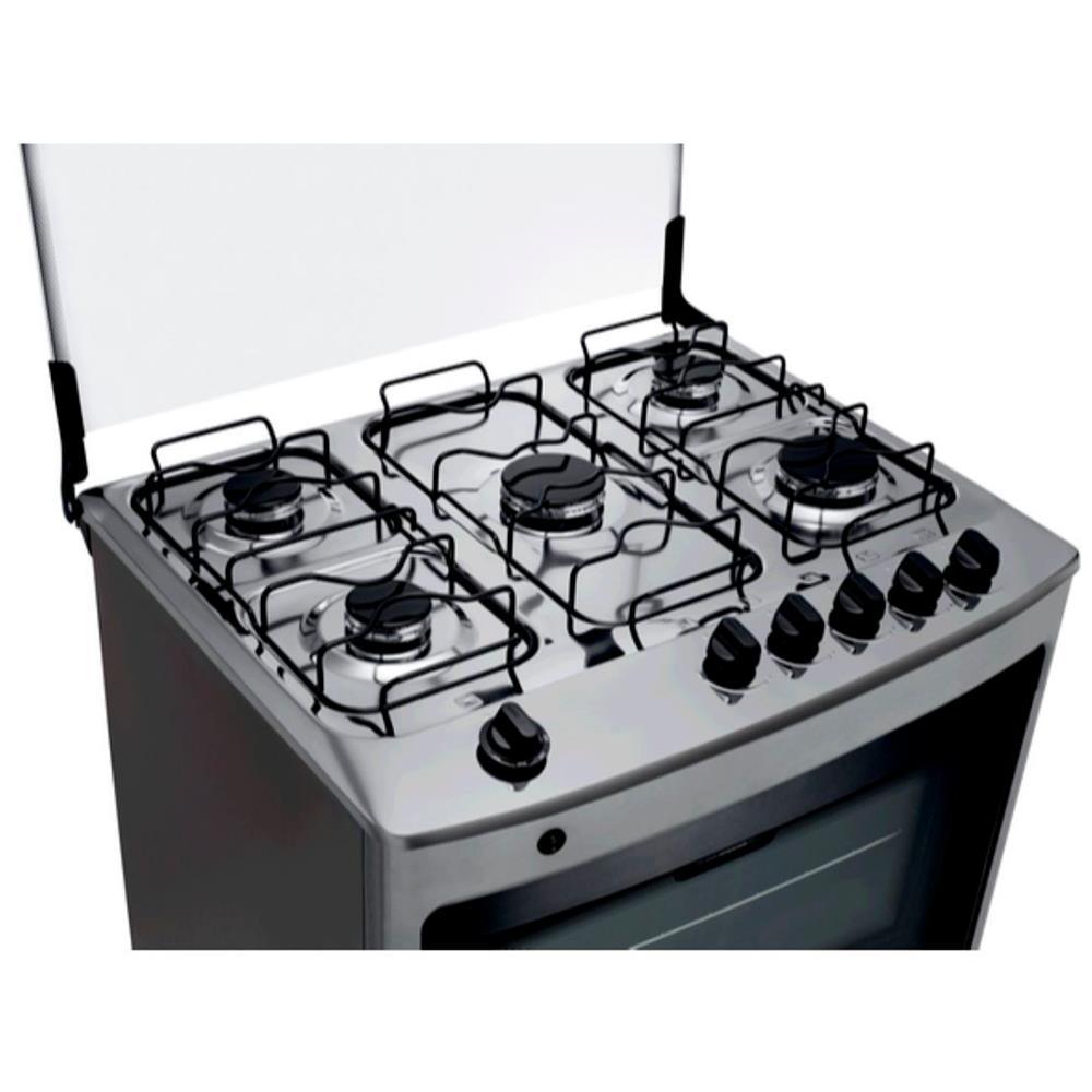 Fogão Consul 5 Bocas CFS5NAR com Mesa de Inox e Acendimento Automático Bivolt - Inox - 3