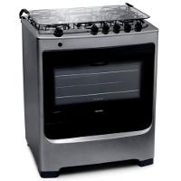 Fogão Consul 5 Bocas CFS5NAR com Mesa de Inox e Acendimento Automático Bivolt - Inox - 1