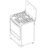 Fogão Consul 5 Bocas CFS5NAB com Mesa de Inox e Acendimento Automático Bivolt - Branco - 8