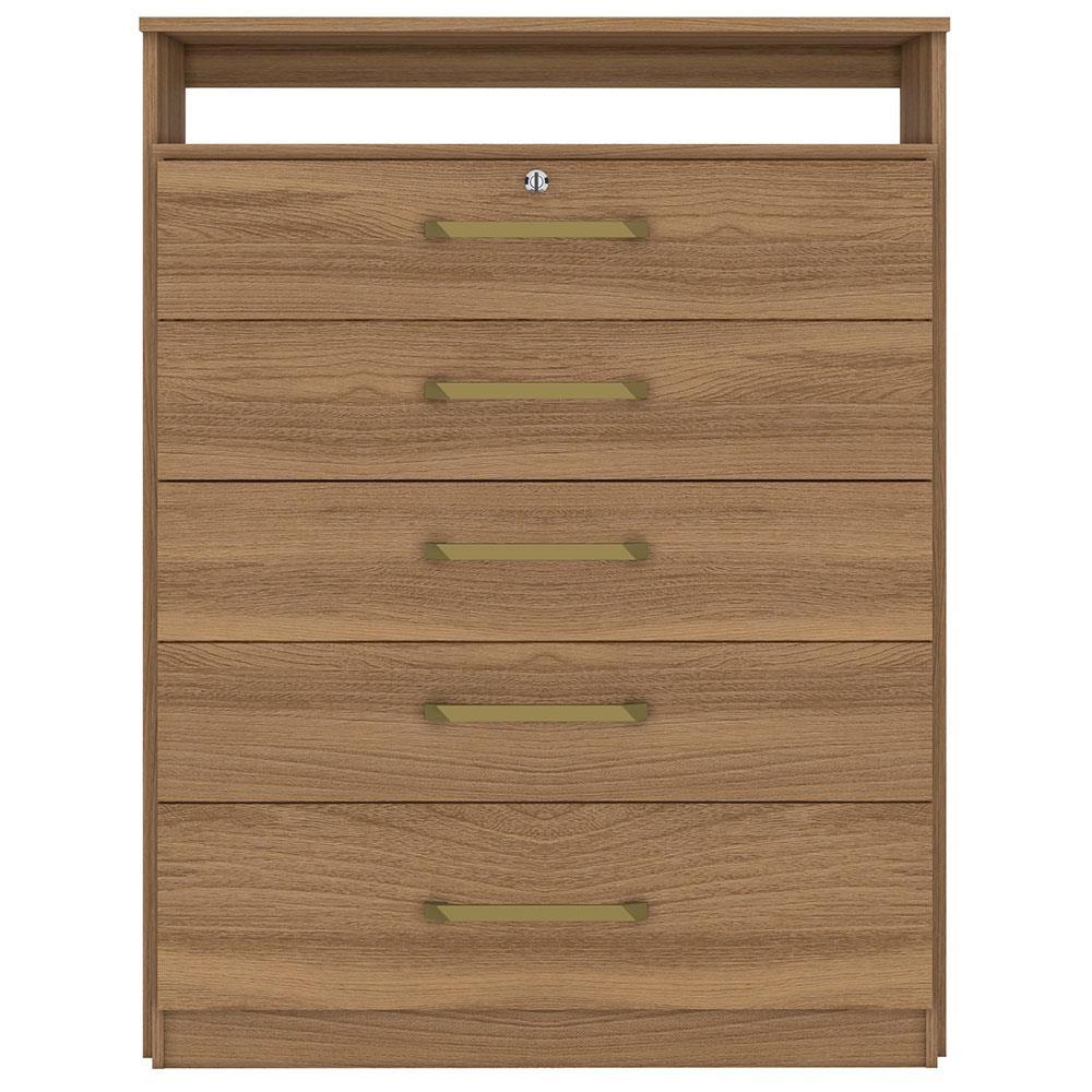 Cômoda Demóbile Triunfo com 5 Gavetas e 1 Nicho - 2