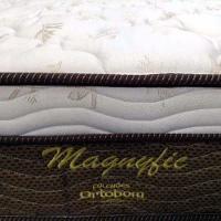 Colchão Solteiro Ortobom Magnyfic com Ortopillow e Molas Ensacadas 24 x 88 x 188 cm - Marrom/Bege - 4