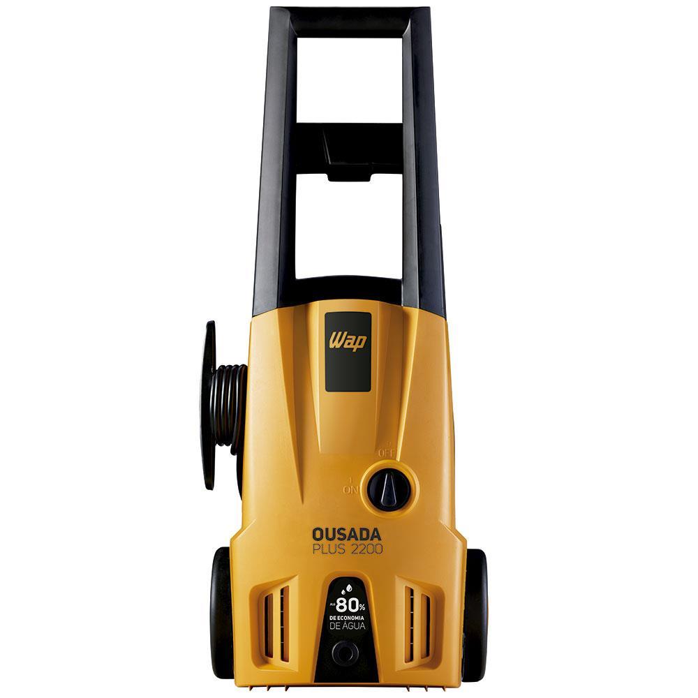 Lavadora de Alta Pressão Wap Ousada Plus 2200 com Jato de Água Leque e Concentrado, Sistema Stop Total e 1750PSI - 1500W - 3