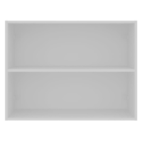 Armário Aéreo Bartira Rubi com 2 Portas e 1 Prateleira - 80cm de largura - 3