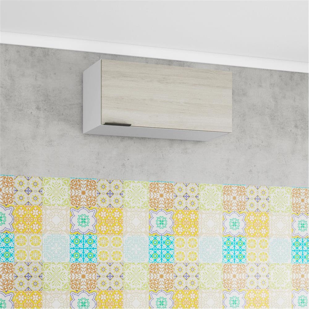 Armário de Geladeira Bartira Rubi com 1 Porta - 80cm de largura - 1