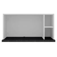 Armário para Micro-ondas Bartira Rubi com Nicho - 42,5x80,1x45cm - 2