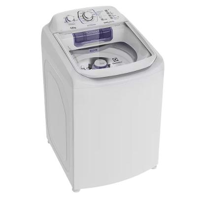 Máquina de Lavar Electrolux 12kg LAC12 Silenciosa Cesto Inox Tecnologia Jet&Clean Branca