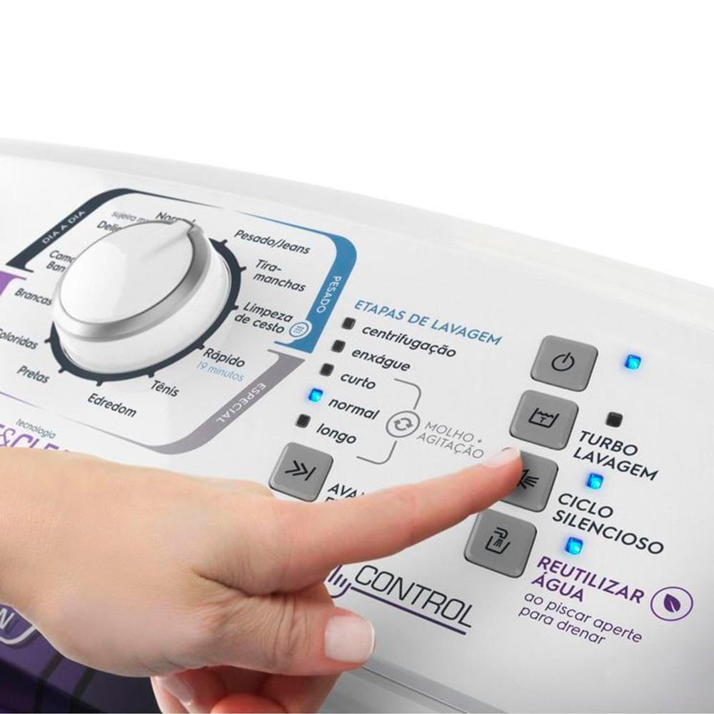 Máquina de Lavar Electrolux 12kg LAC12 Silenciosa Cesto Inox Tecnologia Jet&Clean Branca - 4