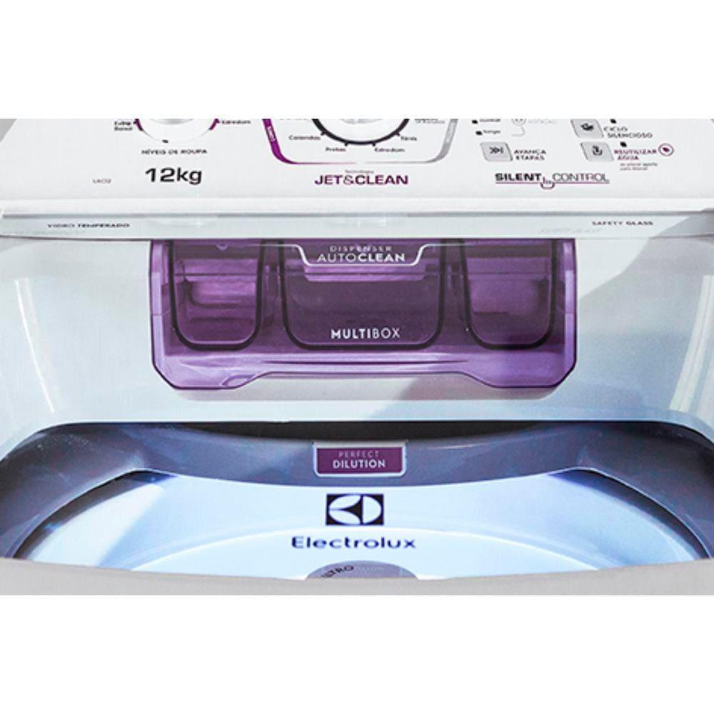 Máquina de Lavar Electrolux 12kg LAC12 Silenciosa Cesto Inox Tecnologia Jet&Clean Branca - 7