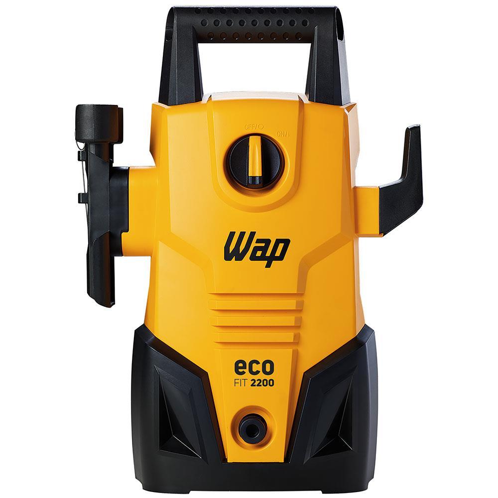 Lavadora de Alta Pressão Wap Eco Fit 2200 1500psi 1400W com Jato de Água Leque e Concentrado, Sistema Stop Total - Amarelo/Preta - 2