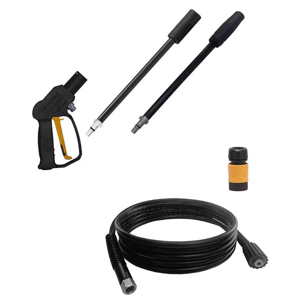 Lavadora de Alta Pressão Wap Eco Fit 2200 1500psi 1400W com Jato de Água Leque e Concentrado, Sistema Stop Total - Amarelo/Preta - 16