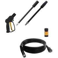 Lavadora de Alta Pressão Wap Eco Fit 2200 1500psi 1400W com Jato de Água Leque e Concentrado, Sistema Stop Total - Amarelo/Preta - 8