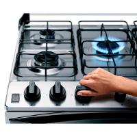 Fogão Brastemp 5 Bocas BFS5NCR com Mesa de Inox, Botões Removíveis e Exclusivo Aro Protetor Bivolt - Inox - 8