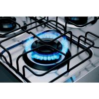 Fogão Brastemp 5 Bocas BFS5NCR com Mesa de Inox, Botões Removíveis e Exclusivo Aro Protetor Bivolt - Inox - 10