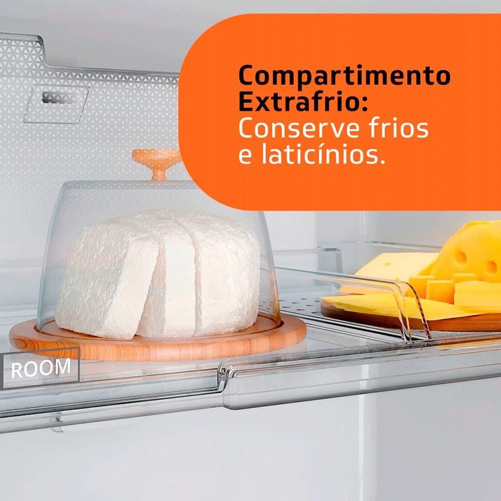 Geladeira Brastemp Frost Free Duplex BRM44HB com Compartimento Extrafrio Fresh Zone Branca - 375L - 8