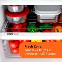 Geladeira Brastemp Frost Free Duplex BRM44HB com Compartimento Extrafrio Fresh Zone Branca - 375L - 6