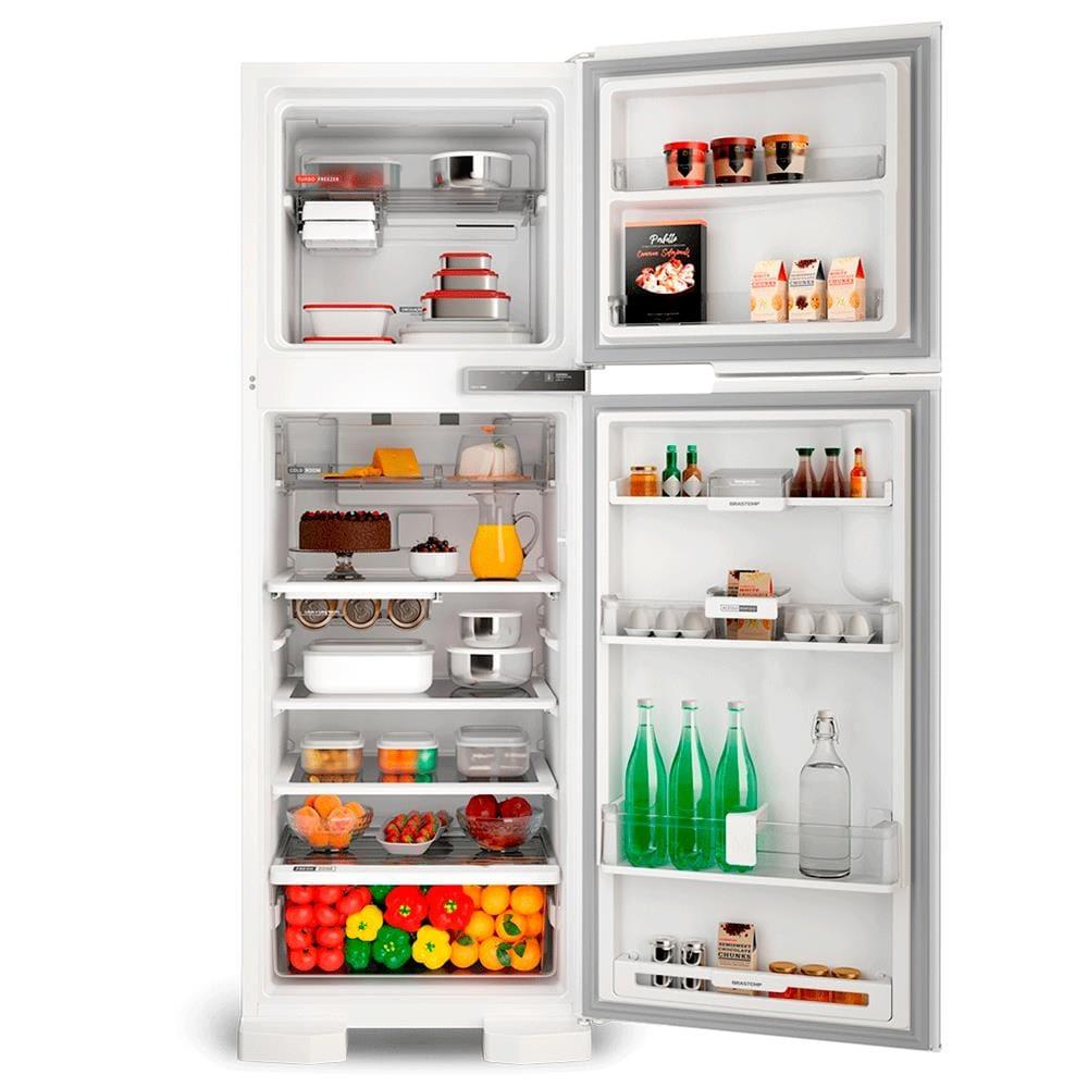 Geladeira Brastemp Frost Free Duplex BRM44HB com Compartimento Extrafrio Fresh Zone Branca - 375L - 4
