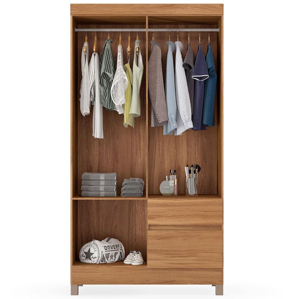 Guarda-Roupa Demóbile Lótus com 4 Portas e 2 Gavetas - 3