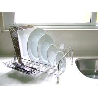 Escorredor de Louças para 13 Pratos Utimil em Aço Cromado - 2