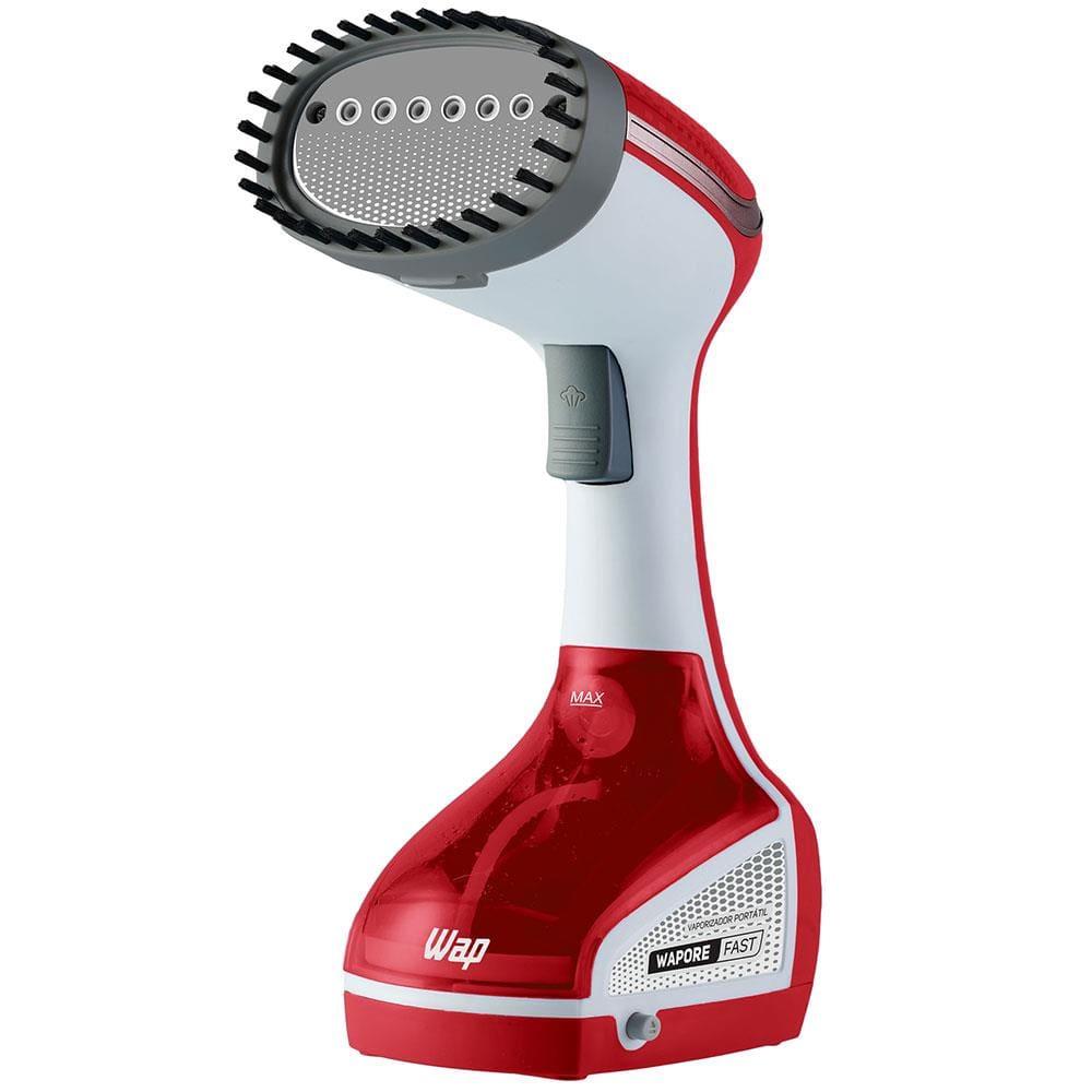 Vaporizador Portátil WAP Wapore Fast 1250 para Desamassar e Higienizar Tecidos 1250W - Branco/Vermelho/Cinza - 4