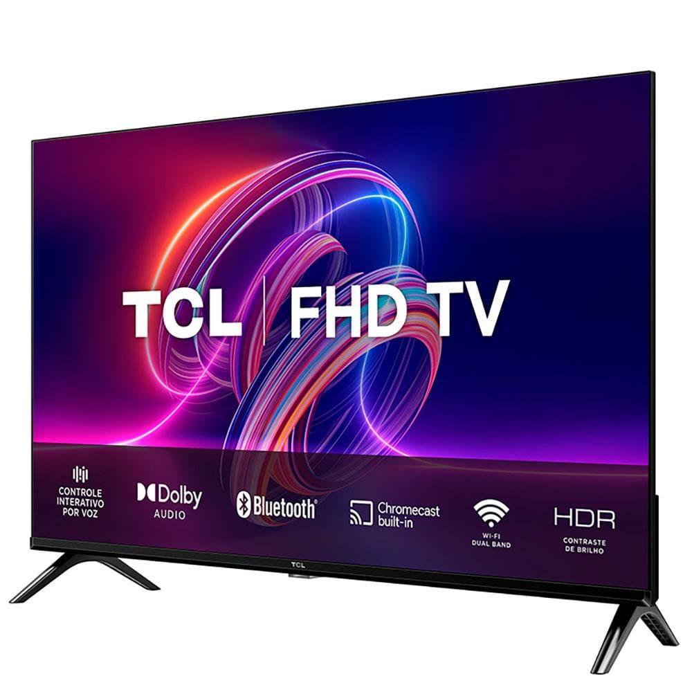 Smart TV LED 32" Full HD TCL S5400AF com Android TV, Wi-Fi, Bluetooth, Controle Remoto com Comando de Voz, Google Assistente e Chromecast integrado - 2