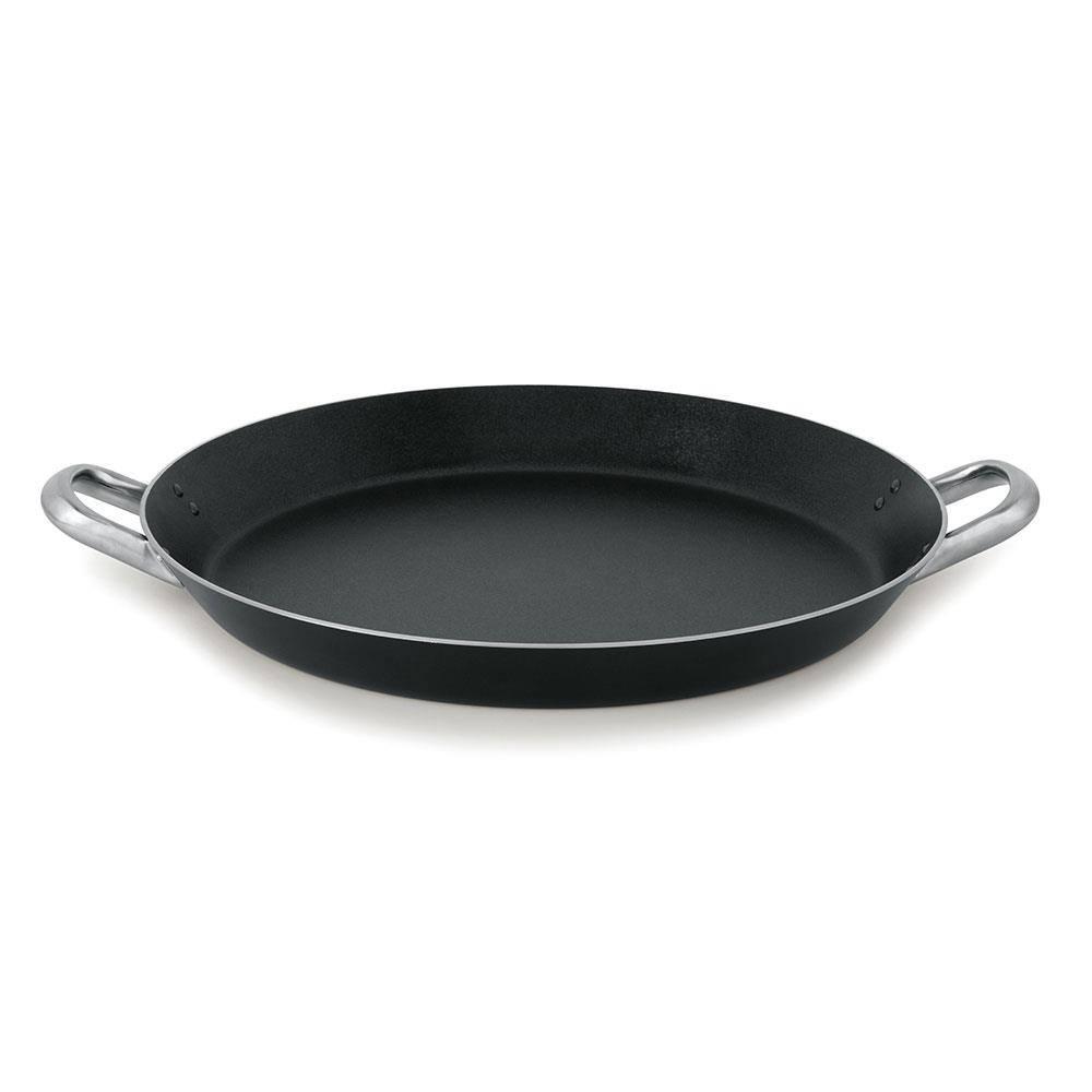 Paellera Profissional Multiflon G em Alumínio e Antiaderente 43cm - Preta - 2