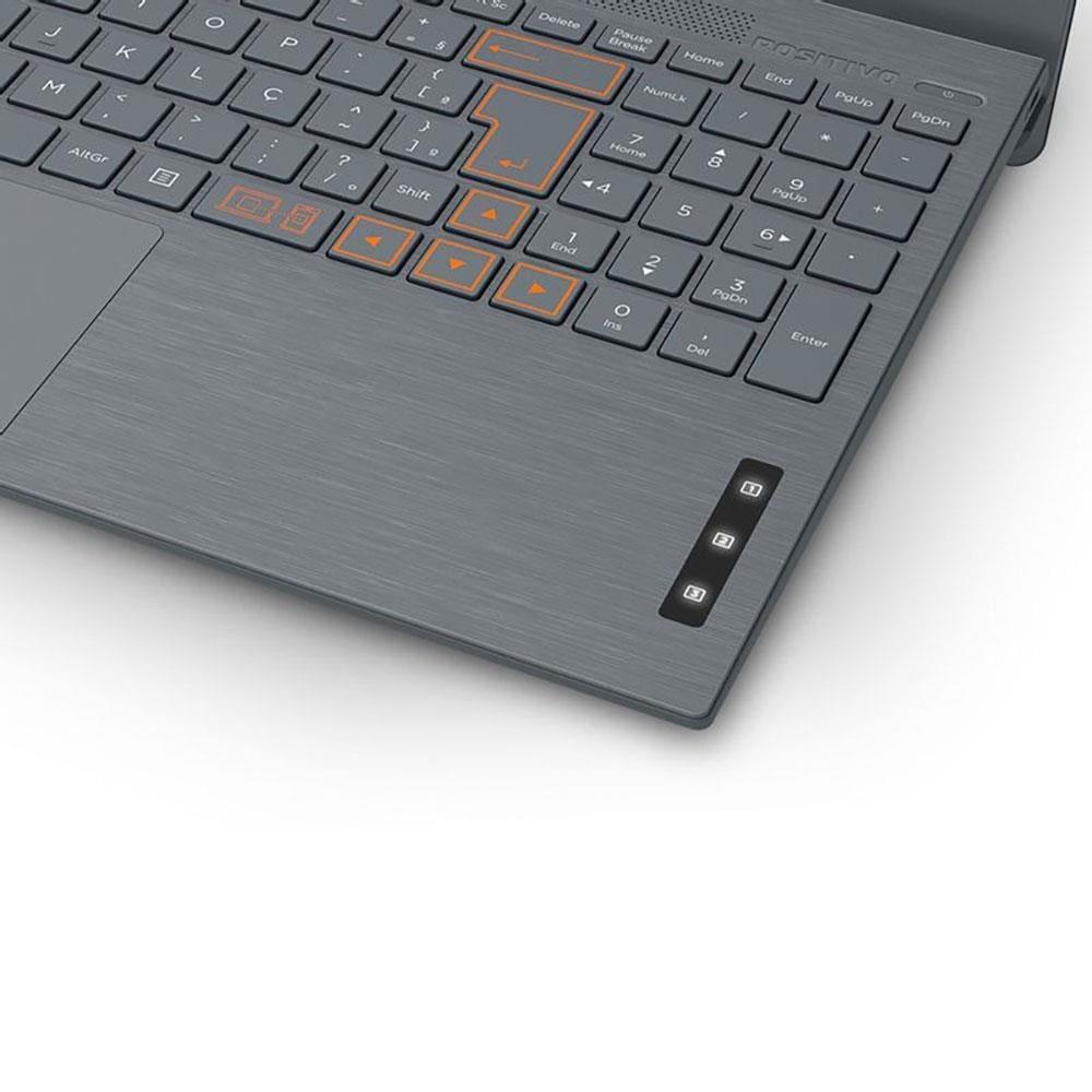 Notebook 15,6” Positivo Vision Windows 11 Intel Celeron Dual Core 4GB RAM 128GB eMMC + Microsoft 365 Personal Válido por 1 Ano - 6