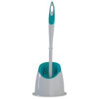 Escova Sanitária Emborrachada com Suporte FlashLimp - 1 Peça - 1