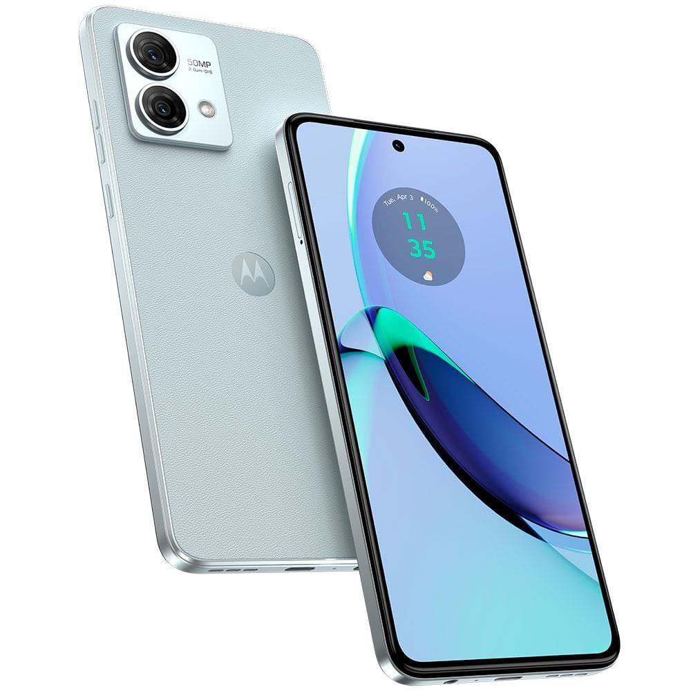 Smartphone Motorola Moto g84 5G Azul 256GB, 8GB RAM + 8GB RAM Boost, 50MP Ultra-Pixel AI Câmera, Tela pOLED e NFC - 1