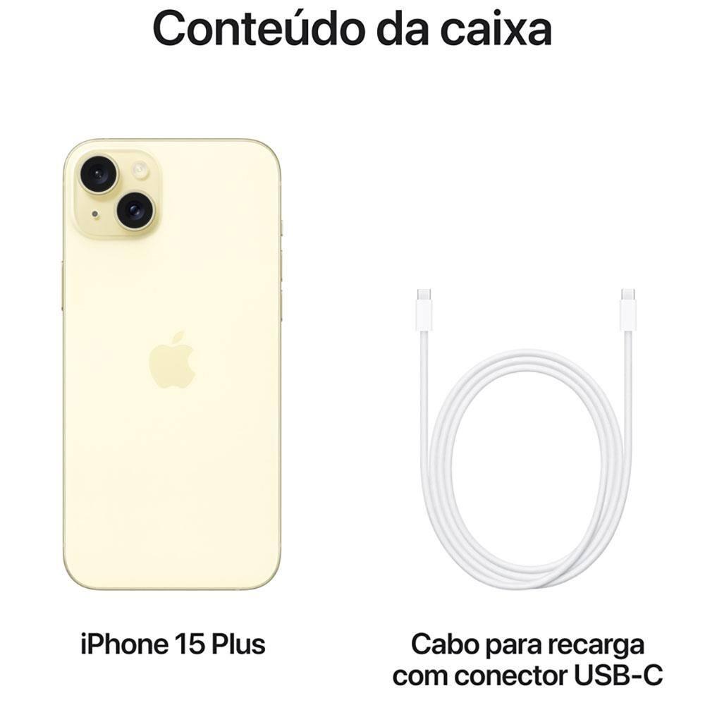 Apple iPhone 15 Plus 256 GB - Amarelo - 6