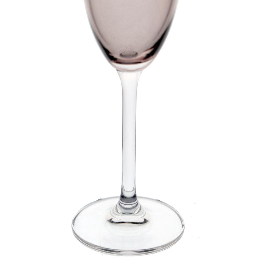 Conjunto de Taças para Champanhe Bohemia Gastro 220ml Fumê - 6 Peças - 4