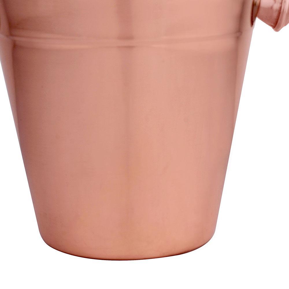 Balde para Gelo Dynasty Open Bar em Aço Inox Cobre - 1,25 L - 4