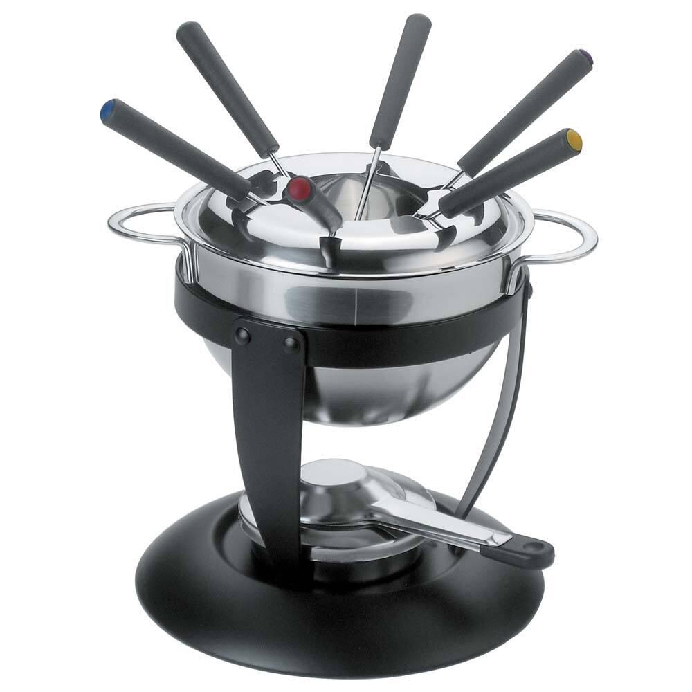 Aparelho de Fondue 2 em 1 Dynasty Table em Aço Inox e Cerâmica 16066 - 11 peças - 1