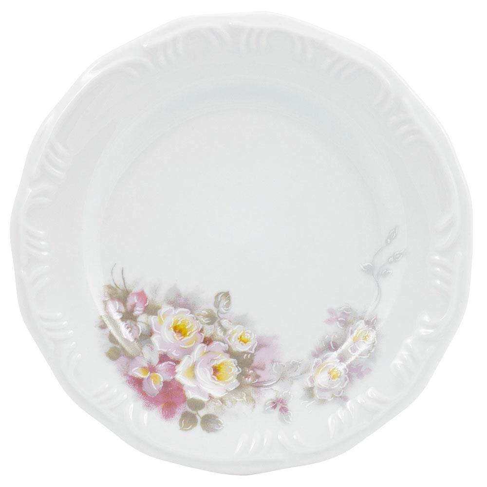 Aparelho de Jantar 20 Peças P.Schmidt Clássica Eterna em Porcelana com Xícara de Chá - Branco - 3