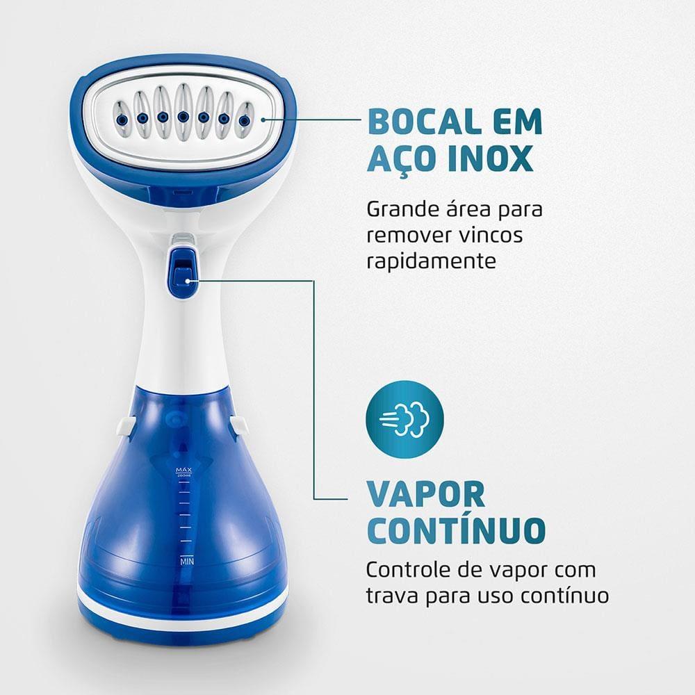 Passadeira a Vapor Mondial Fast Steam VP-09 - Branco/Azul - 6