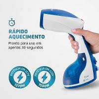 Passadeira a Vapor Mondial Fast Steam VP-09 - Branco/Azul - 3