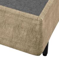 Base Box para Colchão Casal Americanflex Sublime High com 30x138x188 cm - Bege - 3