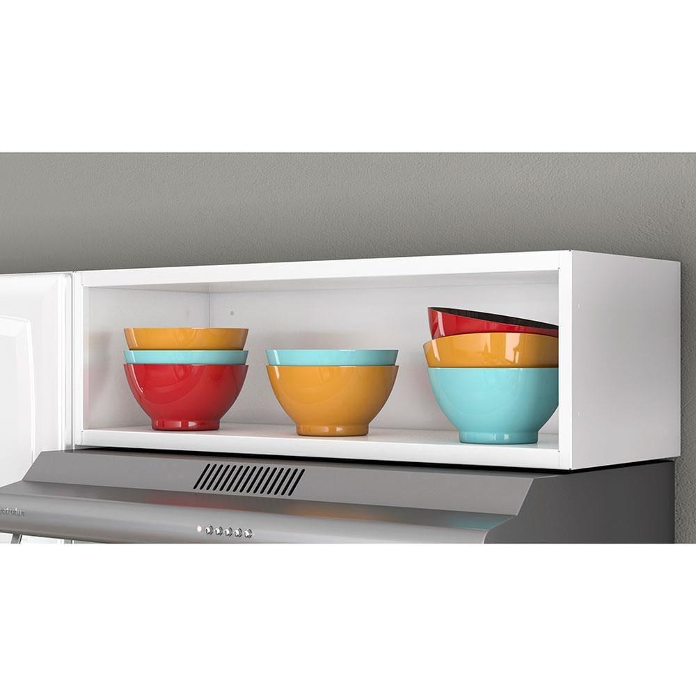 Cozinha Compacta Itatiaia Amanda Plus com 10 Portas, 1 Gaveta e 8 Prateleiras - 245cm de largura - 6
