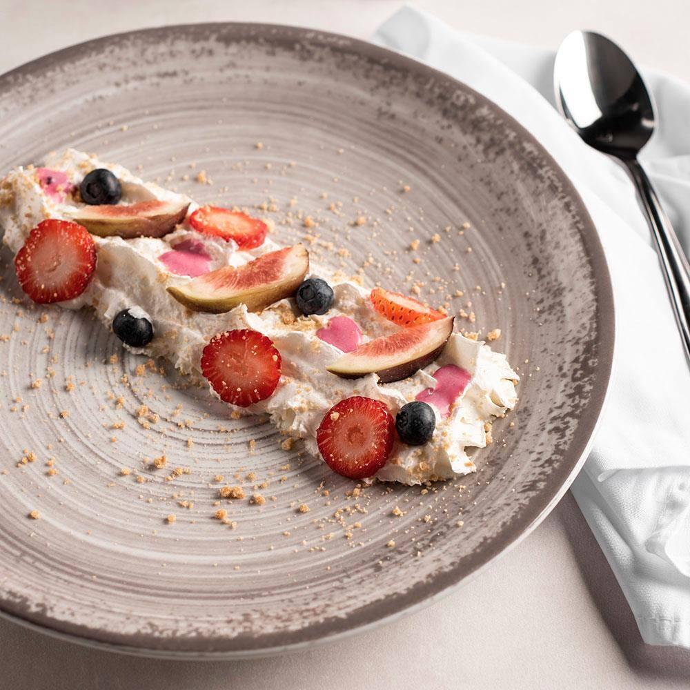 Aparelho de Jantar 16 Peças P.Schmidt Esfera em Porcelana com Bowl e Caneca - Cinza - 6