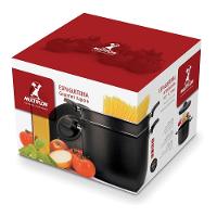 Espagueteira Multiflon Versátil com Tampa Preta - 22 cm - 3