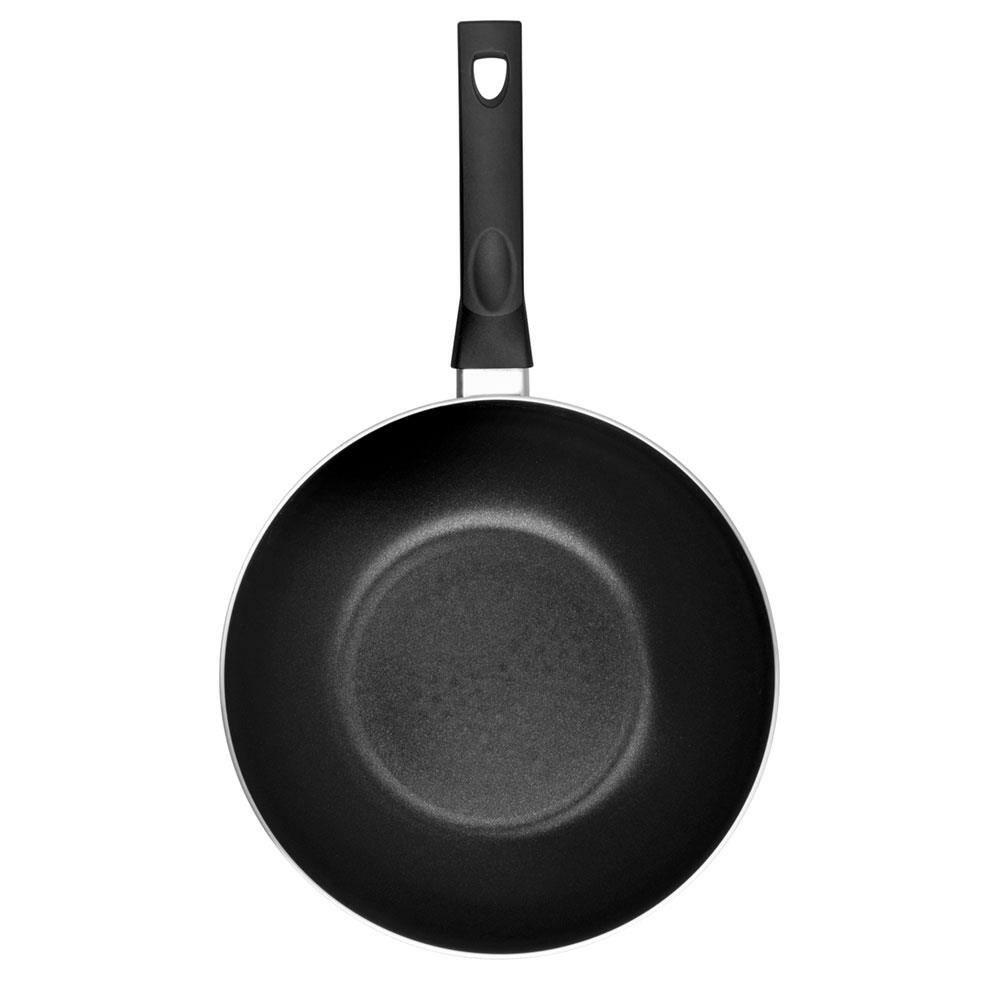 Frigideira Multiflon Induct+ Antiaderente Quartzo Preta com Tampa - 28 cm - 9