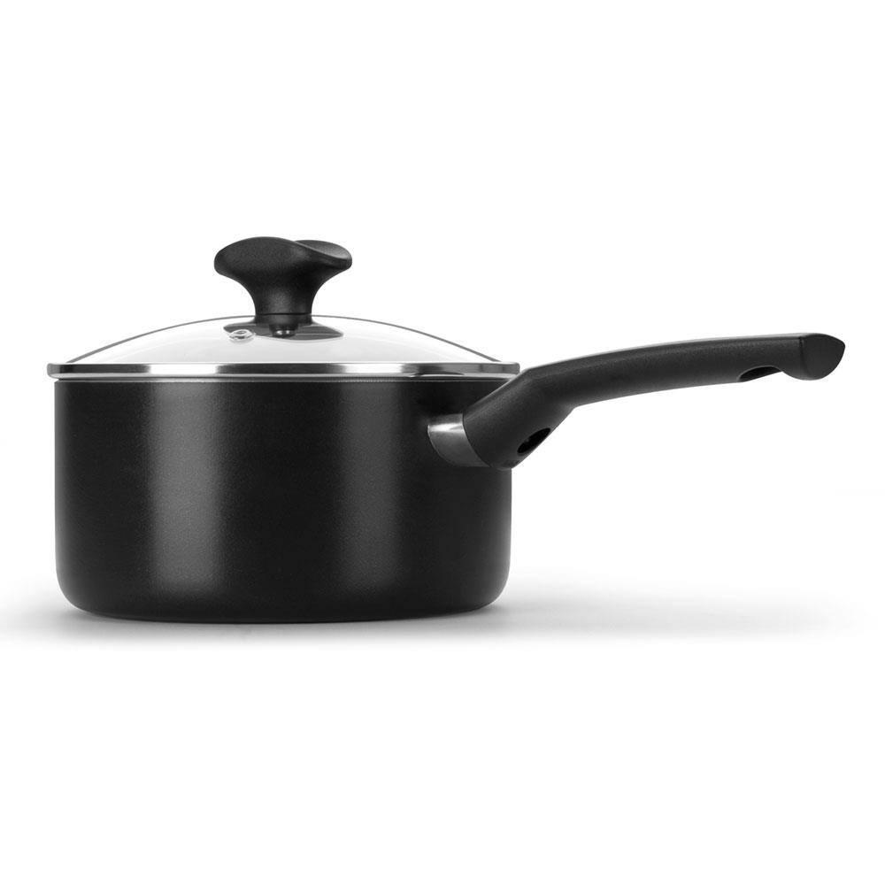 Panela Multiflon Induct+ Antiaderente Quartzo Preta - 18 cm - 3