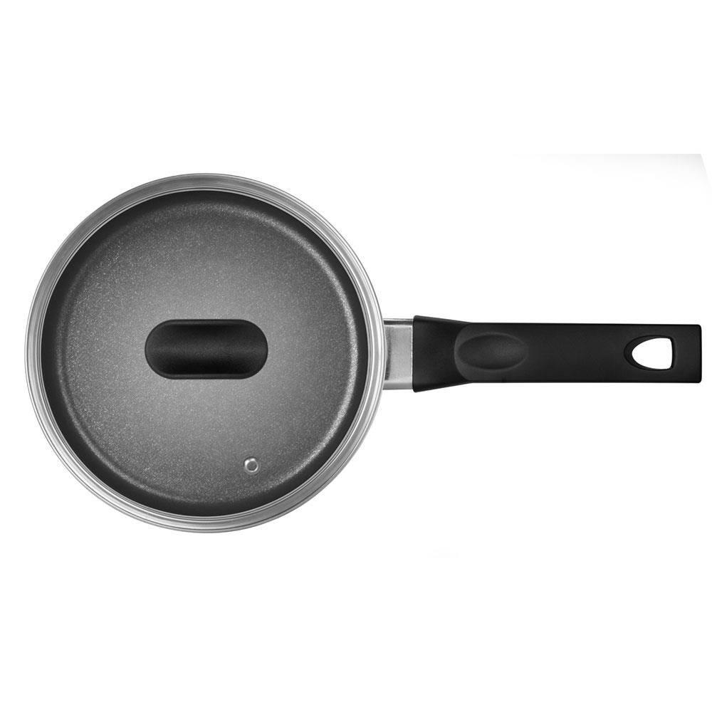 Panela Multiflon Induct+ Antiaderente Quartzo Preta - 18 cm - 4